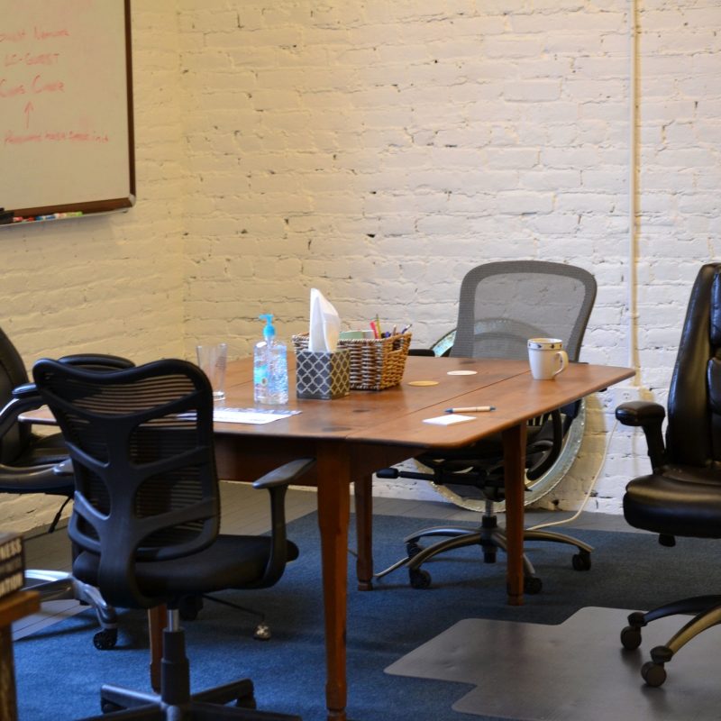 Modern office space in historic district downtown